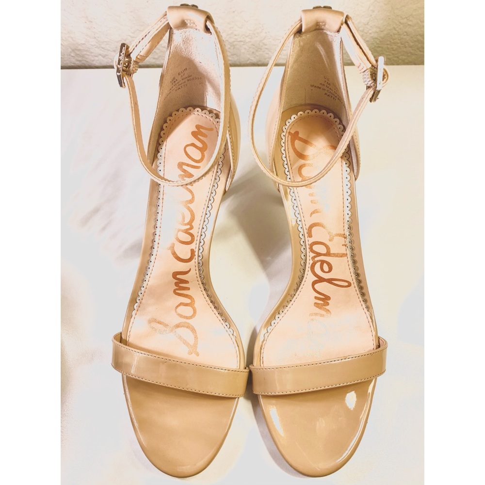 Sam Edelman Nude Strap Heel